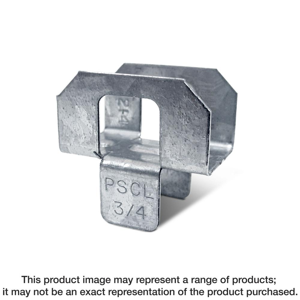 PSCL 20-Gauge Panel Sheathing Clip for 3/8-in. Plywood (50-Qty)<span class=' ItemWarning' style='display:block;'>Item is usually in stock, but we&#39;ll be in touch if there&#39;s a problem<br /></span>