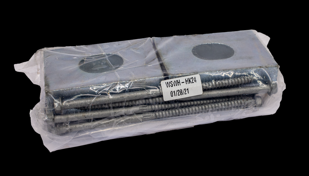 WSWH-HK Hardware Kit for 24-in. Strong-Wall® High-Strength Wood Shearwall<span class=' ItemWarning' style='display:block;'>Item is usually in stock, but we&#39;ll be in touch if there&#39;s a problem<br /></span>