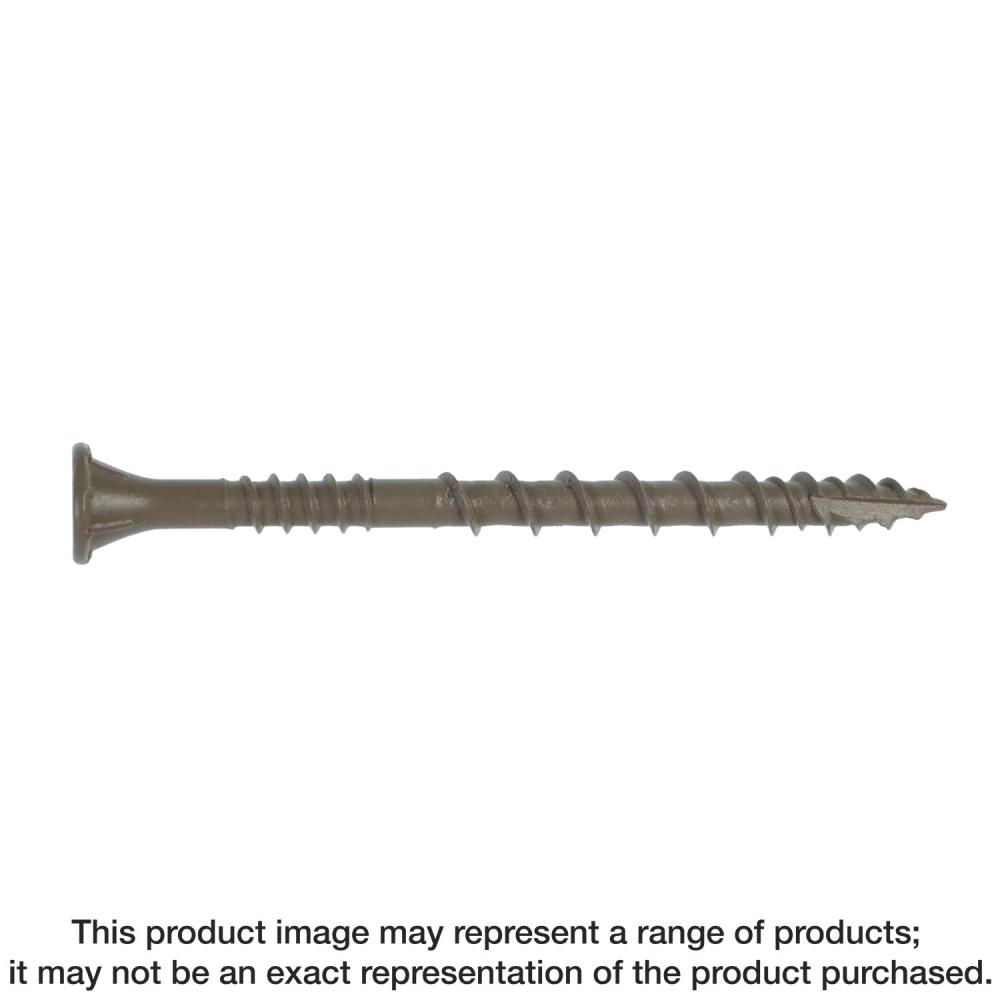 Deck-Drive™ DSV WOOD Screw - #10 x 2-1/2 in. T-25, Flat Head, Quik Guard®, Tan (1 lb.)<span class=' ItemWarning' style='display:block;'>Item is usually in stock, but we&#39;ll be in touch if there&#39;s a problem<br /></span>