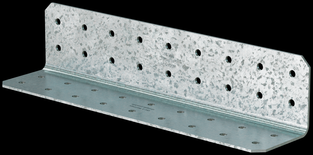 RCA 2 in. x 2 in. x 9 in. 14-Gauge Galvanized Rigid Connector Angle (50-Qty)<span class=' ItemWarning' style='display:block;'>Item is usually in stock, but we&#39;ll be in touch if there&#39;s a problem<br /></span>