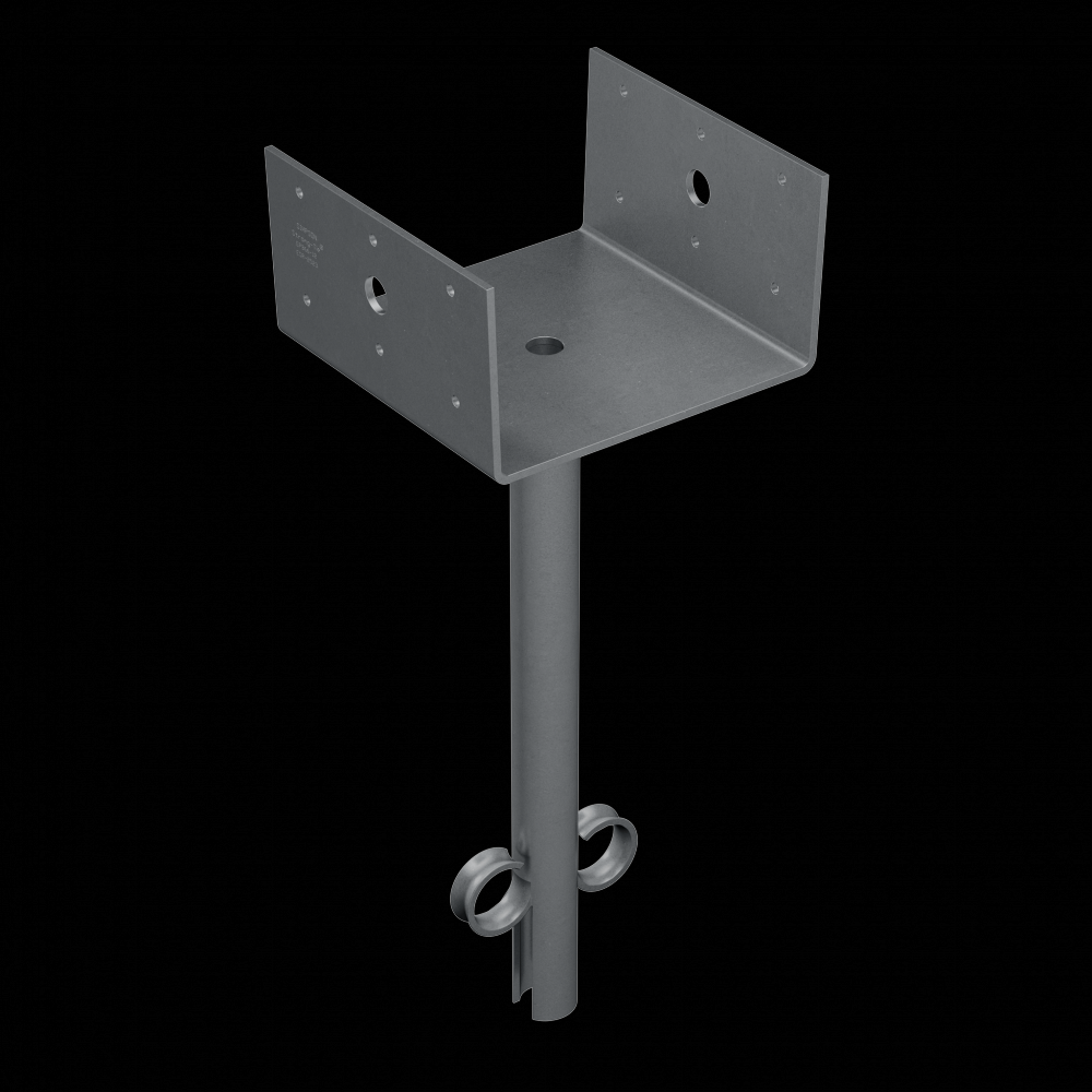 EPB Elevated Post Base for 6x6 with 12-in. Pipe<span class=' ItemWarning' style='display:block;'>Item is usually in stock, but we&#39;ll be in touch if there&#39;s a problem<br /></span>