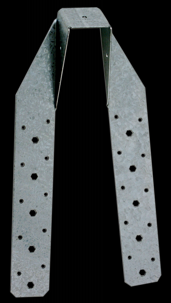 H16S 18-Gauge Galvanized Hurricane Tie<span class=' ItemWarning' style='display:block;'>Item is usually in stock, but we&#39;ll be in touch if there&#39;s a problem<br /></span>