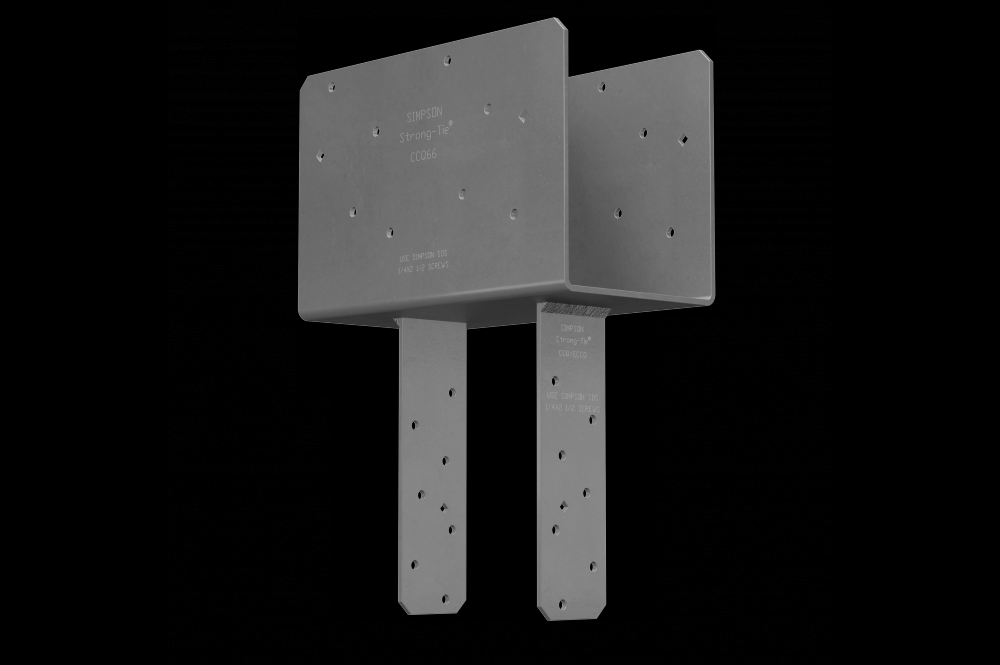 CCQ HDG Column Cap for 6x Beam, 6x Post with Strong-Drive® SDS Screws<span class=' ItemWarning' style='display:block;'>Item is usually in stock, but we&#39;ll be in touch if there&#39;s a problem<br /></span>