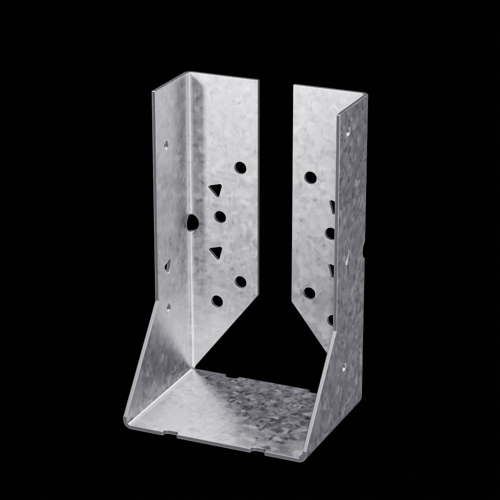 HUC Galvanized Face-Mount Concealed-Flange Joist Hanger for Double 2x6<span class=' ItemWarning' style='display:block;'>Item is usually in stock, but we&#39;ll be in touch if there&#39;s a problem<br /></span>