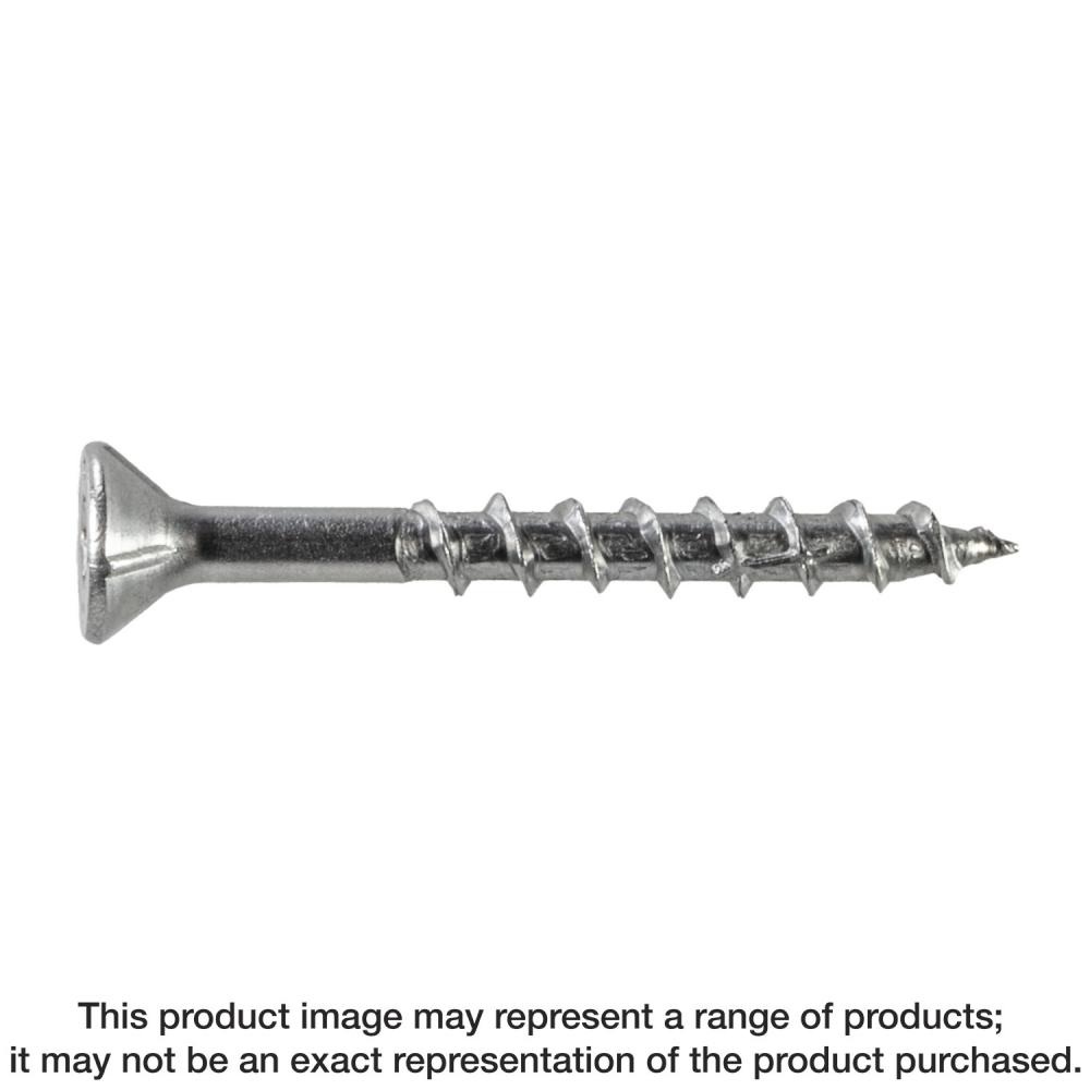 Deck-Drive™ DWP WOOD SS Screw - #8 x 2 in. T20, Flat Head, Type 305 (1 lb.)<span class=' ItemWarning' style='display:block;'>Item is usually in stock, but we&#39;ll be in touch if there&#39;s a problem<br /></span>