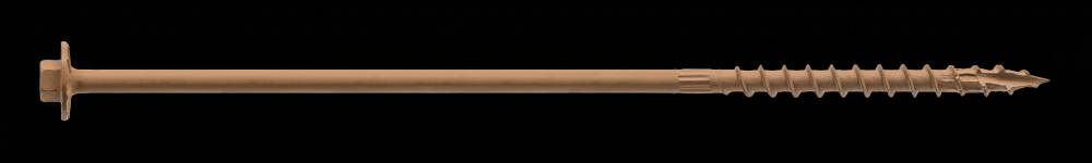 Strong-Drive® SDWH™ TIMBER-HEX Screw - 0.195 in. x 8 in. 5/16 Hex, DB Coating (500-Qty)<span class=' ItemWarning' style='display:block;'>Item is usually in stock, but we&#39;ll be in touch if there&#39;s a problem<br /></span>
