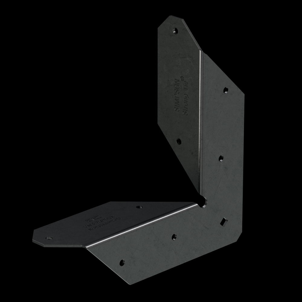Outdoor Accents® ZMAX®, Black Powder-Coated Rigid Tie® Angle for 2x2 Joist/Post<span class=' ItemWarning' style='display:block;'>Item is usually in stock, but we&#39;ll be in touch if there&#39;s a problem<br /></span>