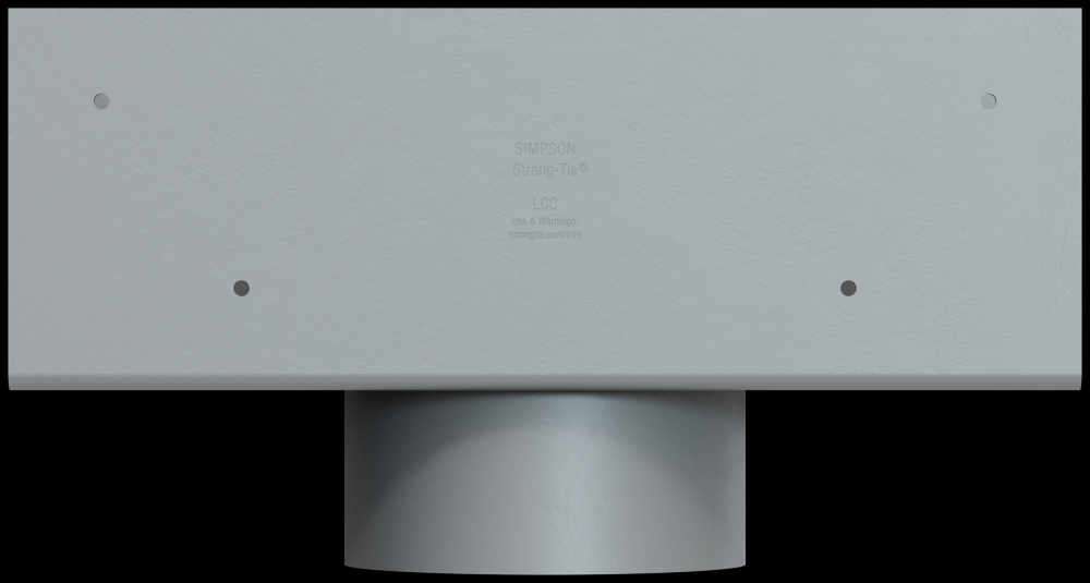 LCC 5-3/8 in. Column Cap for 4 in. Outside Diameter Lally Column<span class=' ItemWarning' style='display:block;'>Item is usually in stock, but we&#39;ll be in touch if there&#39;s a problem<br /></span>