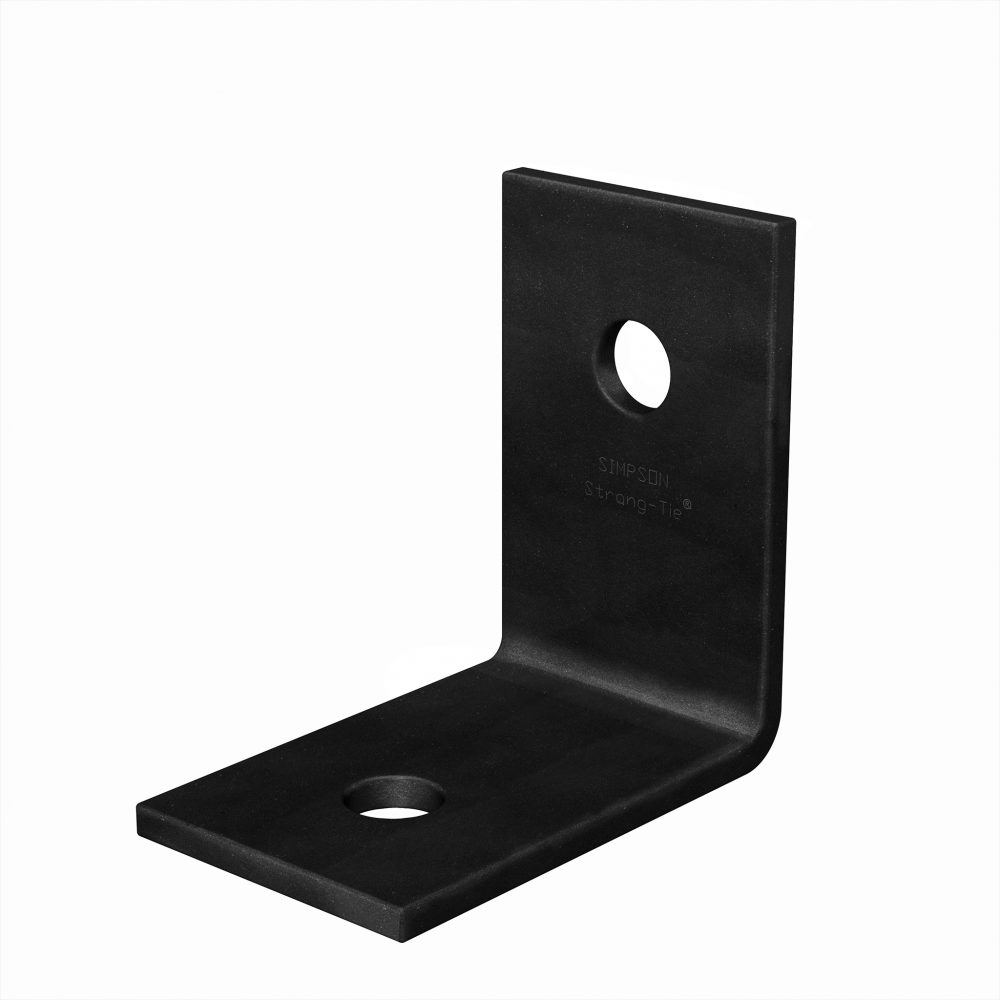 HLPC 4-1/4 in. x 3 in. Black Powder-Coated Ornamental Heavy Angle<span class=' ItemWarning' style='display:block;'>Item is usually in stock, but we&#39;ll be in touch if there&#39;s a problem<br /></span>