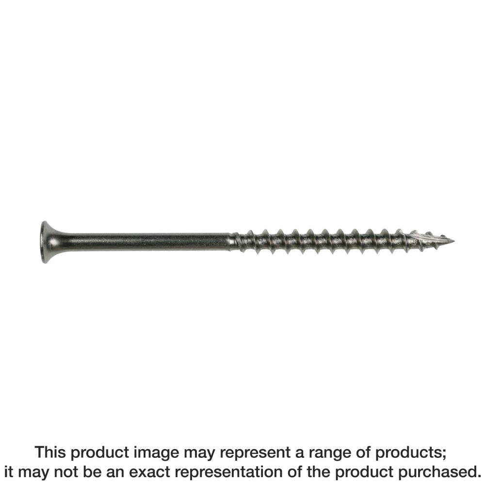 Bugle-Head Wood Screw, 6-Lobe Drive - #10 x 3 in. T-25, Type 316 (100-Qty)<span class=' ItemWarning' style='display:block;'>Item is usually in stock, but we&#39;ll be in touch if there&#39;s a problem<br /></span>