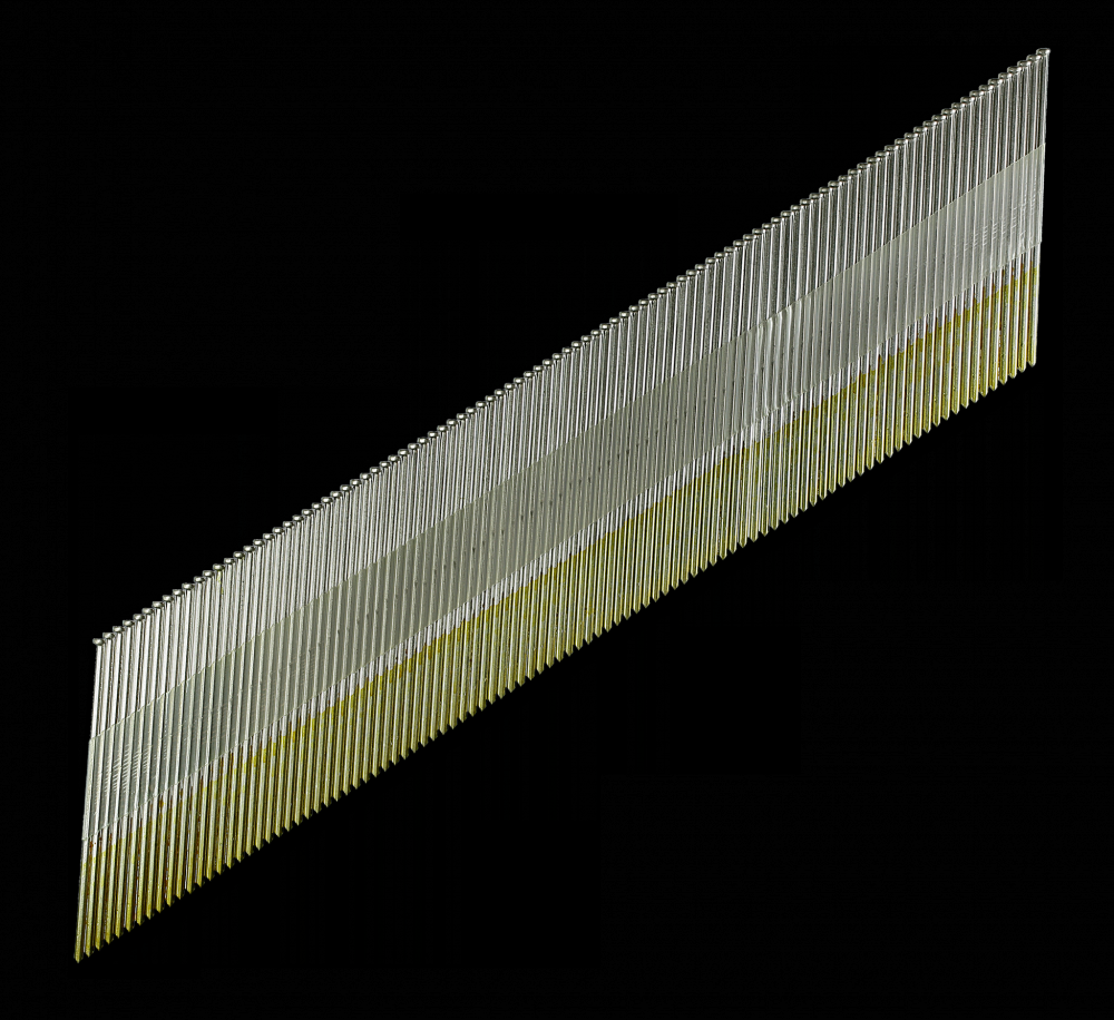 Tape Collation, DA-Style Angle, 15-Gauge Finishing Nail - 2-1/2 in. Type 304 (4000-Qty)<span class=' ItemWarning' style='display:block;'>Item is usually in stock, but we&#39;ll be in touch if there&#39;s a problem<br /></span>