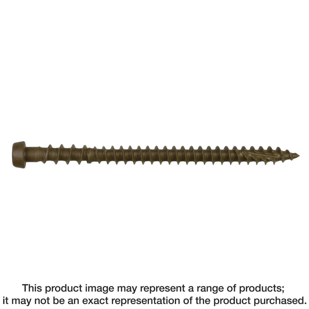 Deck-Drive™ DCU COMPOSITE Screw - #10 x 2-3/4 in. T20, Quik Guard®, Tan 03 (70-Qty)<span class=' ItemWarning' style='display:block;'>Item is usually in stock, but we&#39;ll be in touch if there&#39;s a problem<br /></span>