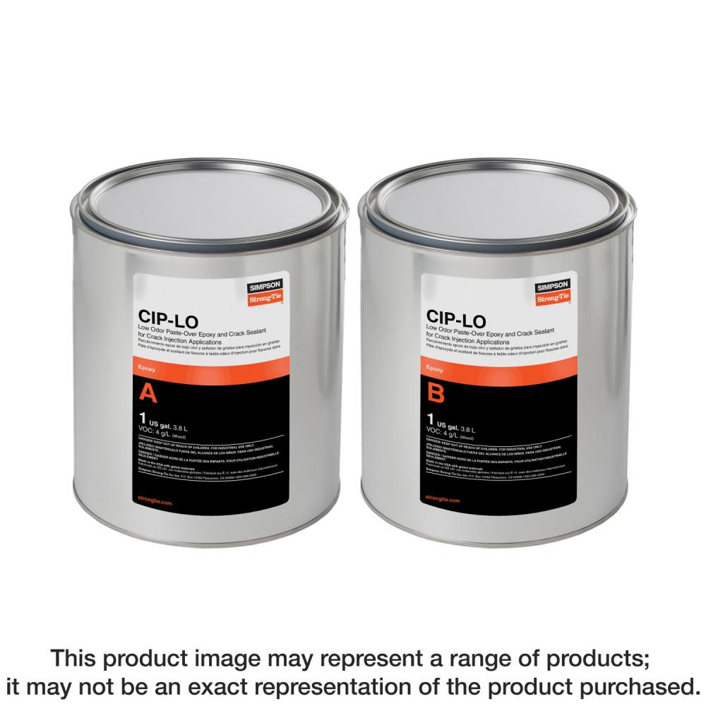 CIP-LO Low-Odor Paste-Over Epoxy and Crack Sealant (2-gal. Kit)<span class=' ItemWarning' style='display:block;'>Item is usually in stock, but we&#39;ll be in touch if there&#39;s a problem<br /></span>