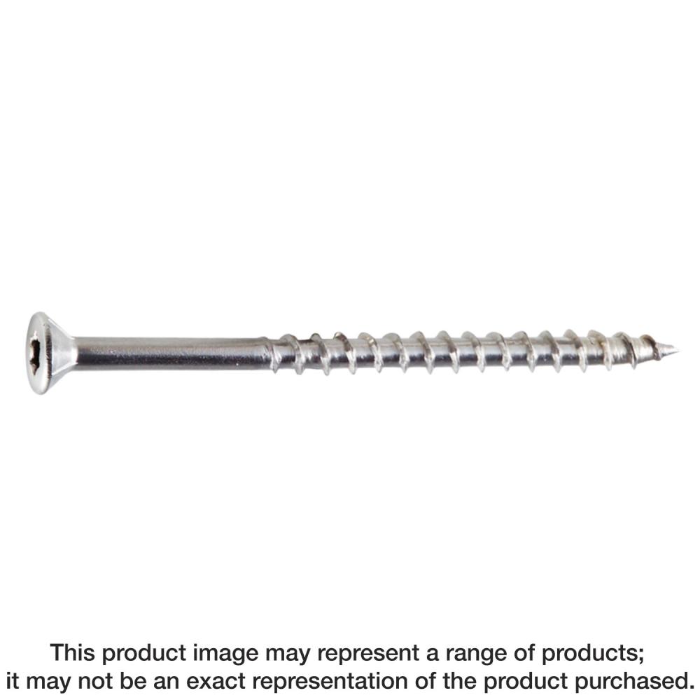 Strong-Drive® DWP WOOD SS Screw - #14 x 3 in. T27, Flat Head, Type 316 (1000-Qty)<span class=' ItemWarning' style='display:block;'>Item is usually in stock, but we&#39;ll be in touch if there&#39;s a problem<br /></span>
