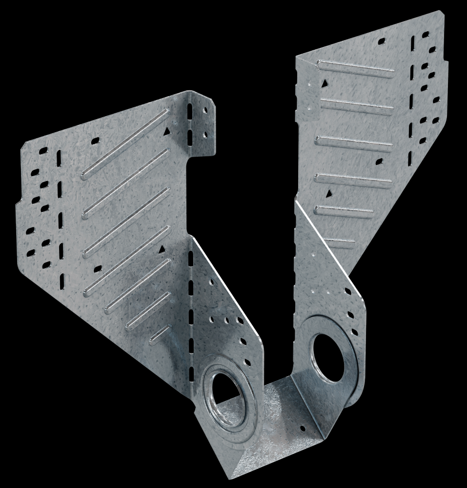 LSSR™ Light Field-Adjustable Rafter Hanger for Double 2x<span class=' ItemWarning' style='display:block;'>Item is usually in stock, but we&#39;ll be in touch if there&#39;s a problem<br /></span>