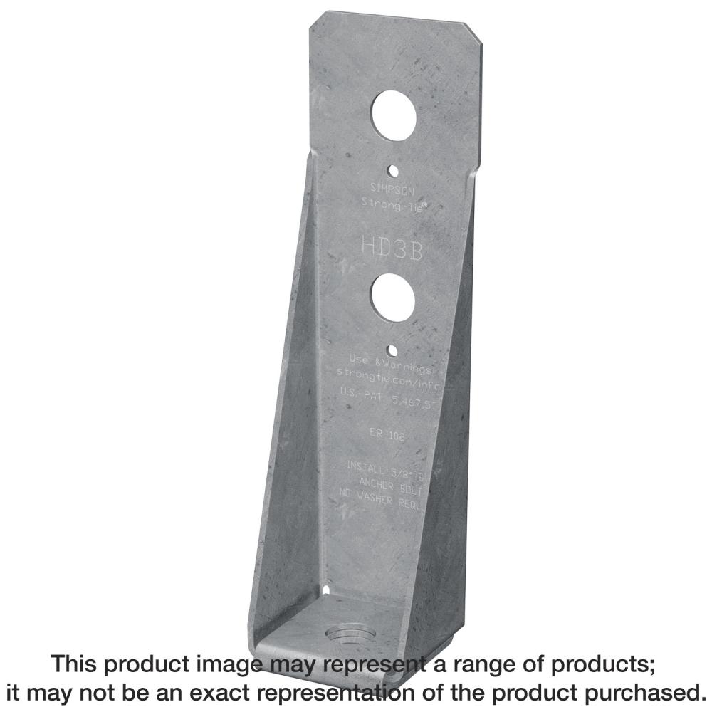 HDB 8-5/8 in. Hot-Dip Galvanized Bolted Holdown<span class=' ItemWarning' style='display:block;'>Item is usually in stock, but we&#39;ll be in touch if there&#39;s a problem<br /></span>