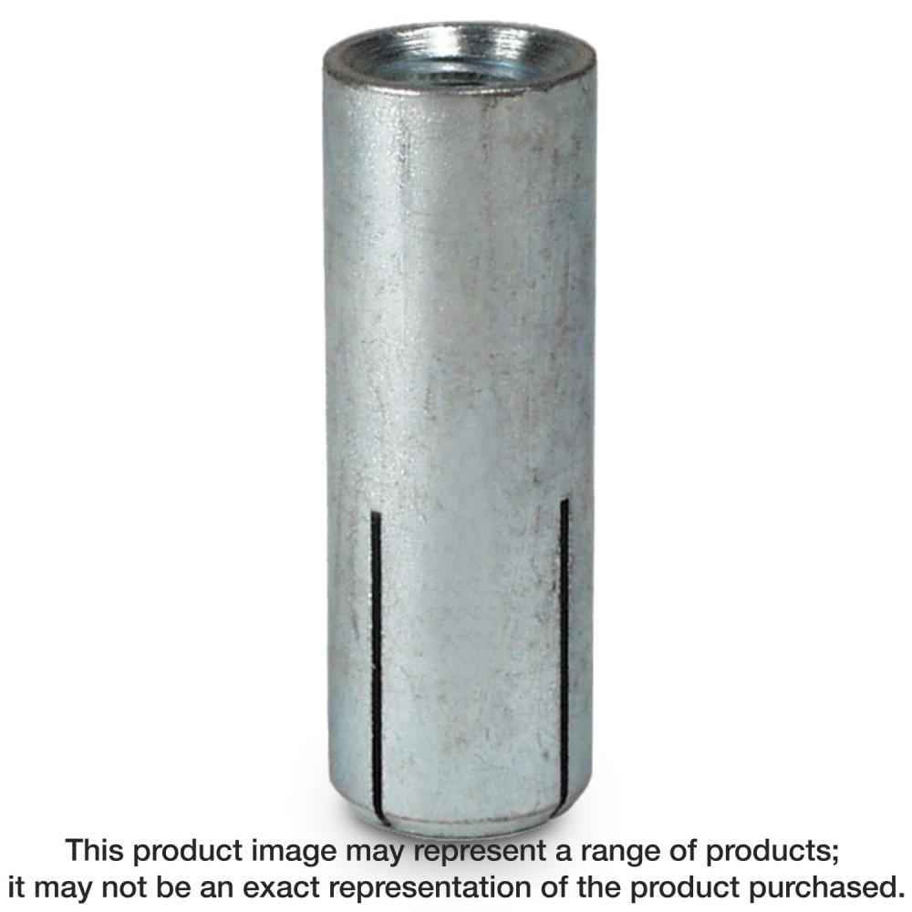 DIAB Drop-In Internally Threaded Anchor for 5/8-in. Rod (25-Qty)<span class=' ItemWarning' style='display:block;'>Item is usually in stock, but we&#39;ll be in touch if there&#39;s a problem<br /></span>