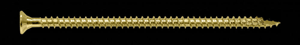 Strong-Drive® SDCF TIMBER-CF Screw - 0.315 in. x 7 in. T40, Yellow Zinc (250-Qty)<span class=' ItemWarning' style='display:block;'>Item is usually in stock, but we&#39;ll be in touch if there&#39;s a problem<br /></span>