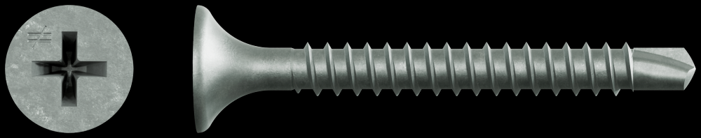 DWFSD Drywall-to-CFS Screw (Collated) - #6 x 1-1/4 in. #2 Phillips, Quik Guard® (2500-Qty)<span class=' ItemWarning' style='display:block;'>Item is usually in stock, but we&#39;ll be in touch if there&#39;s a problem<br /></span>