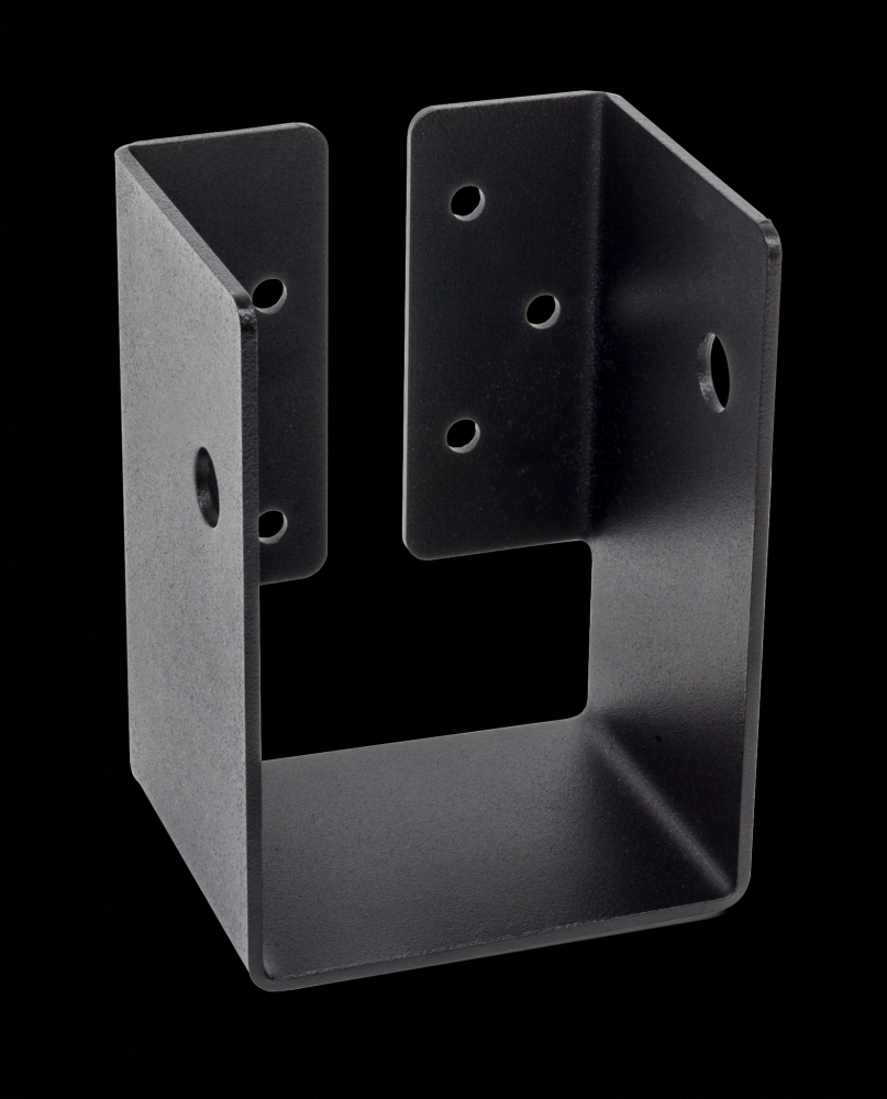 Outdoor Accents® ZMAX®, Black Heavy Joist Hanger for 4x6 Rough<span class=' ItemWarning' style='display:block;'>Item is usually in stock, but we&#39;ll be in touch if there&#39;s a problem<br /></span>