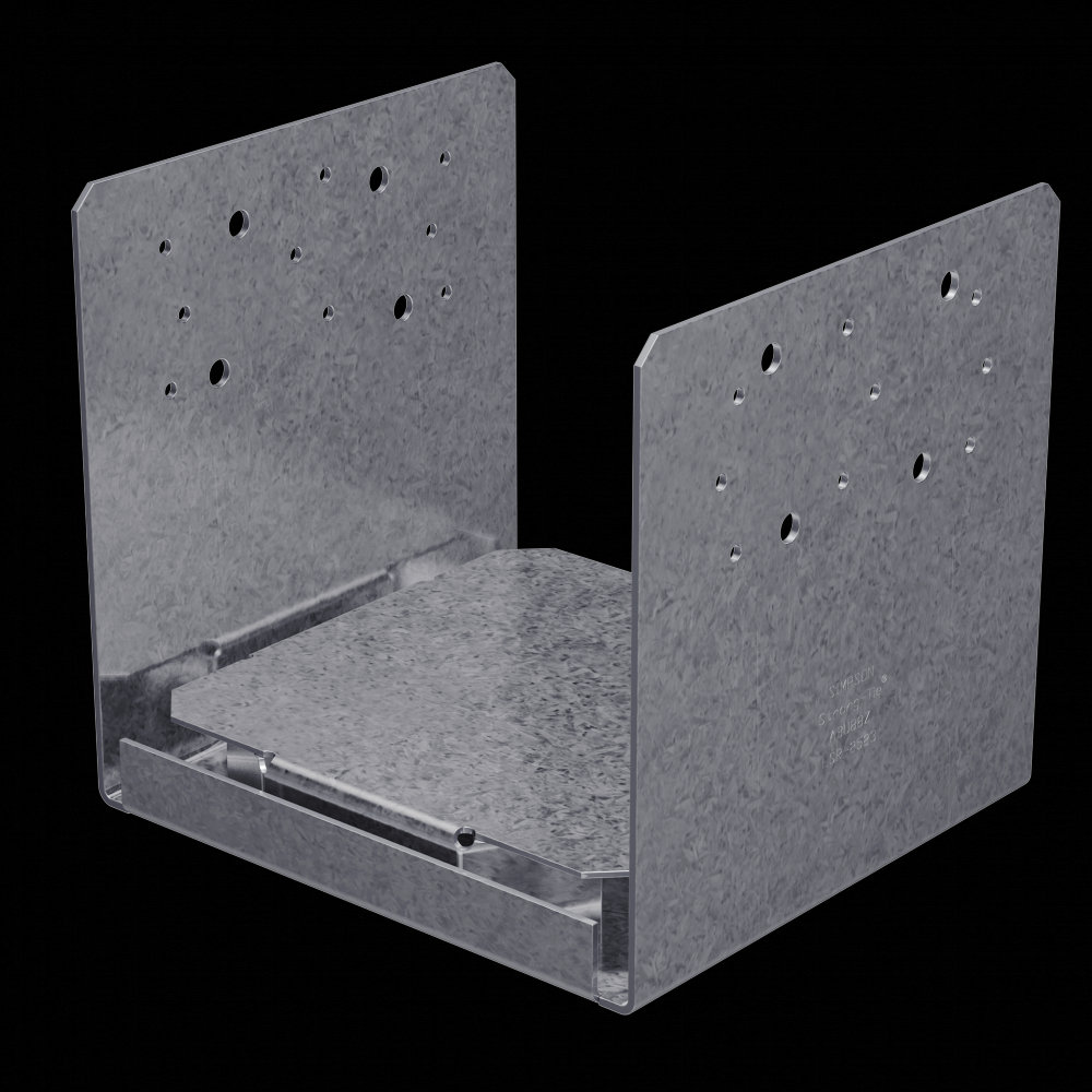 ABU ZMAX® Galvanized Adjustable Standoff Post Base for 8x8<span class=' ItemWarning' style='display:block;'>Item is usually in stock, but we&#39;ll be in touch if there&#39;s a problem<br /></span>