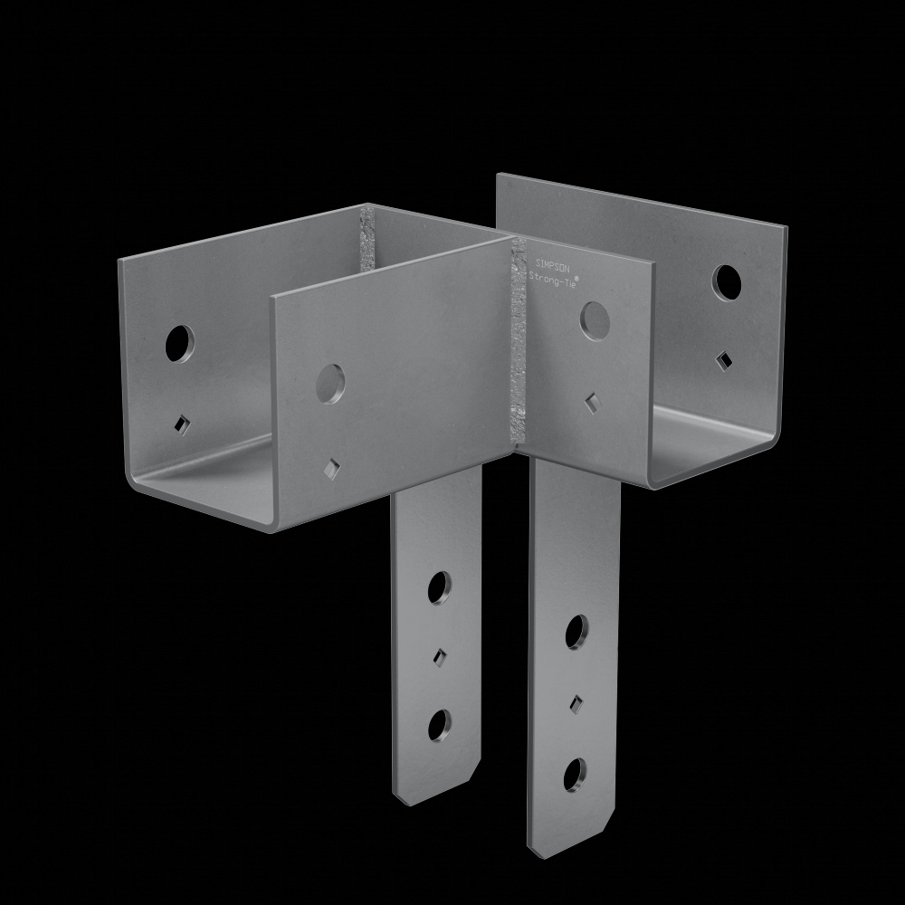ECCLL L-Shape End Column Cap for 4x Beams, 4x Post, Skewed Left<span class=' ItemWarning' style='display:block;'>Item is usually in stock, but we&#39;ll be in touch if there&#39;s a problem<br /></span>