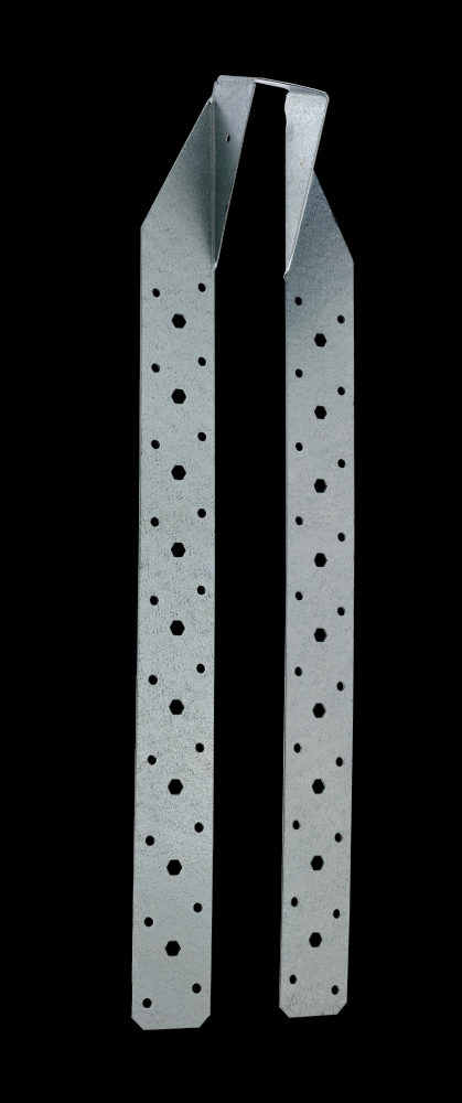 H16 18-Gauge Galvanized Hurricane Tie<span class=' ItemWarning' style='display:block;'>Item is usually in stock, but we&#39;ll be in touch if there&#39;s a problem<br /></span>