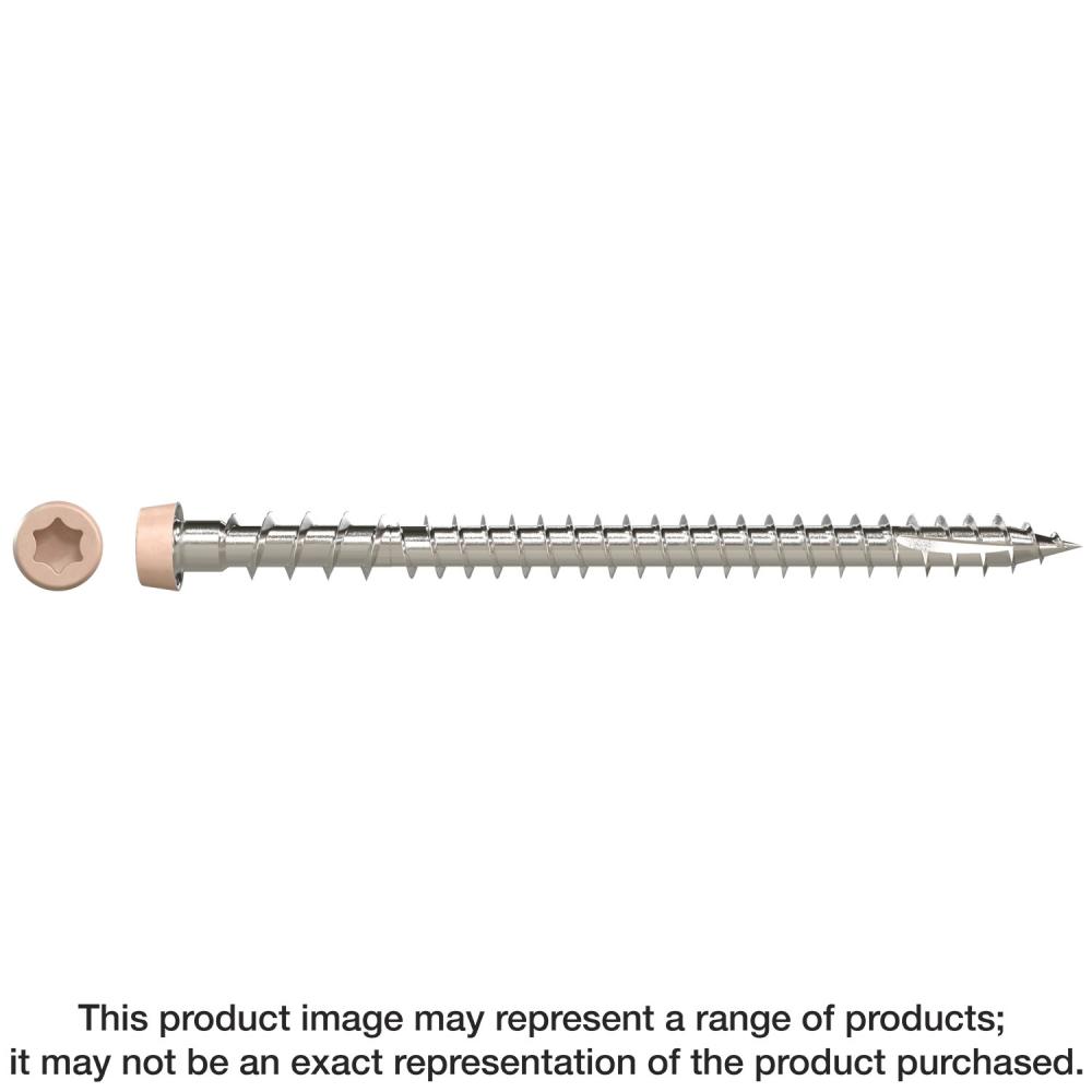 Deck-Drive™ DCU COMPOSITE Screw — #10 x 2-3/4 in. T20, Type 305, Tan 05 (350-Qty)<span class=' ItemWarning' style='display:block;'>Item is usually in stock, but we&#39;ll be in touch if there&#39;s a problem<br /></span>