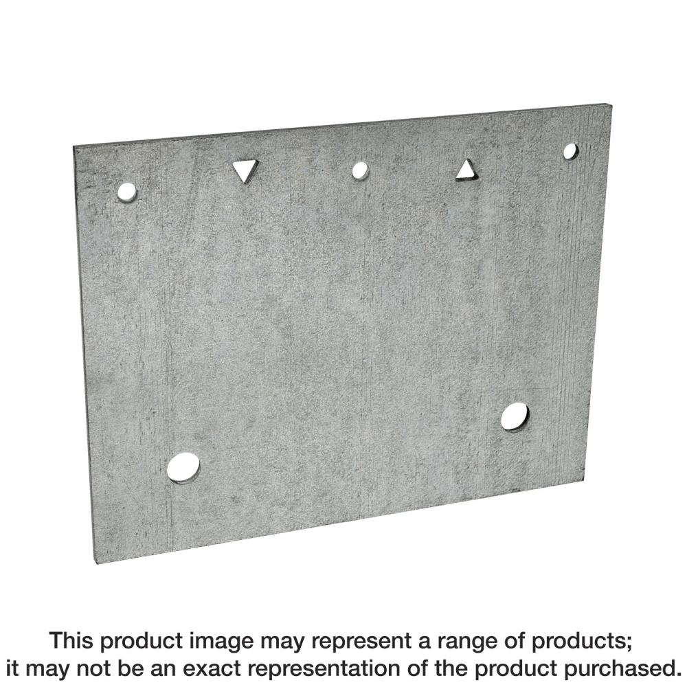 FRFP™ 7 in. x 9 in. HDG Retrofit Foundation Plate<span class=' ItemWarning' style='display:block;'>Item is usually in stock, but we&#39;ll be in touch if there&#39;s a problem<br /></span>