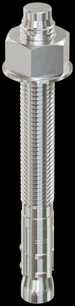 Strong-Bolt® 2 - 3/4 in. x 7 in. Type 304 Stainless-Steel Wedge Anchor (10-Qty)<span class=' ItemWarning' style='display:block;'>Item is usually in stock, but we&#39;ll be in touch if there&#39;s a problem<br /></span>