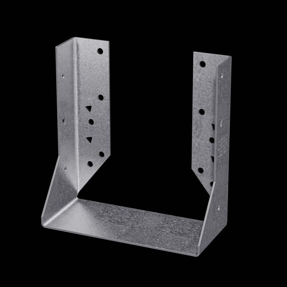 HUC Galvanized Face-Mount Concealed-Flange Joist Hanger for 6x8<span class=' ItemWarning' style='display:block;'>Item is usually in stock, but we&#39;ll be in touch if there&#39;s a problem<br /></span>