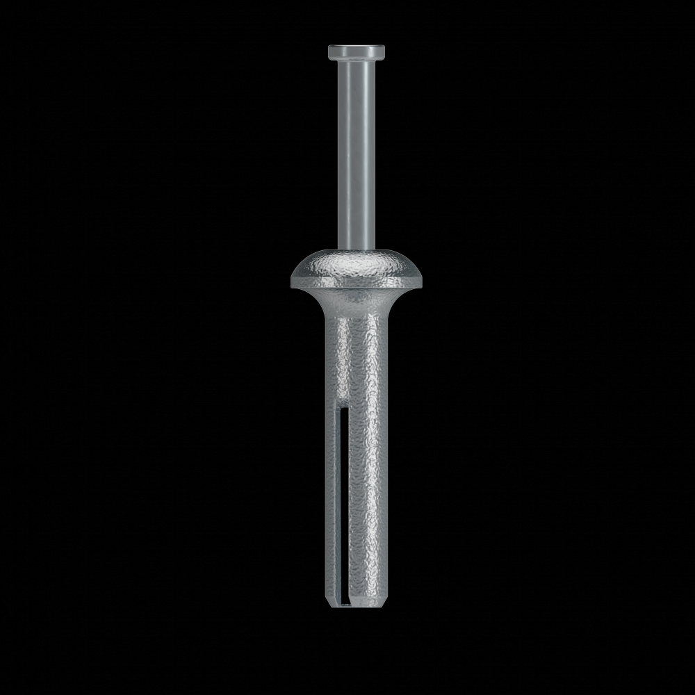 Zinc Nailon™ 1/4 in. x 1-1/4 in. Pin-Drive Anchor (100-Qty)<span class=' ItemWarning' style='display:block;'>Item is usually in stock, but we&#39;ll be in touch if there&#39;s a problem<br /></span>