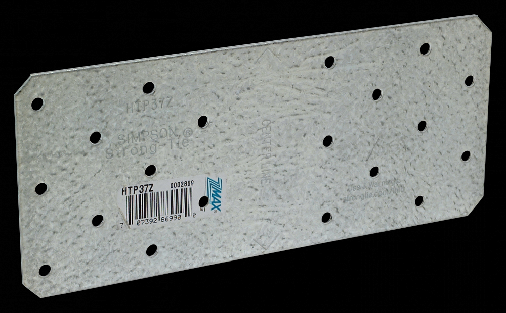 HTP 3 in. X 7 in. ZMAX® Galvanized Heavy Tie Plate<span class=' ItemWarning' style='display:block;'>Item is usually in stock, but we&#39;ll be in touch if there&#39;s a problem<br /></span>
