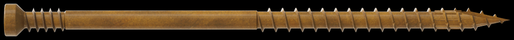 Finish Trim Screw - #7 x 3 in. T10, Trim-Head, Quik Guard®, Tan (1750-Qty)<span class=' ItemWarning' style='display:block;'>Item is usually in stock, but we&#39;ll be in touch if there&#39;s a problem<br /></span>