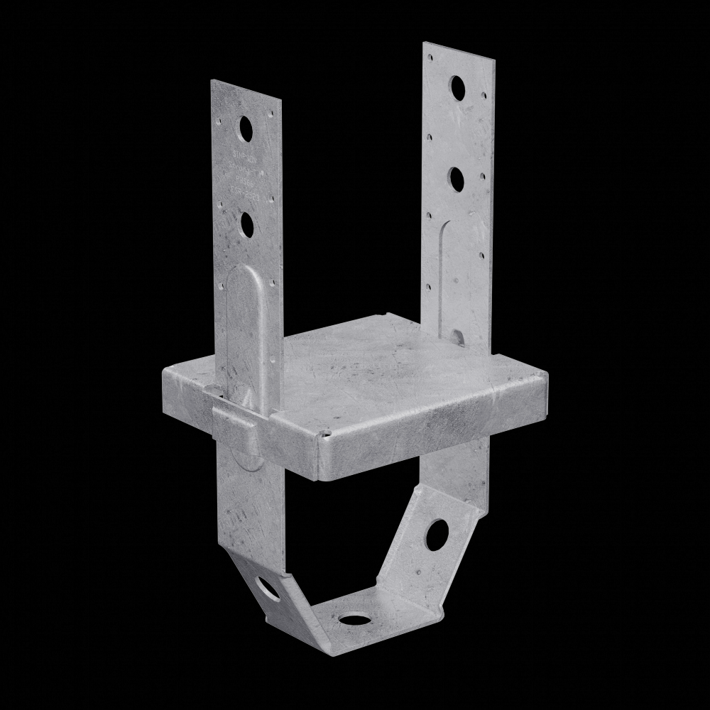 PBS Hot-Dipped Galvanized Standoff Post Base for 6x6<span class=' ItemWarning' style='display:block;'>Item is usually in stock, but we&#39;ll be in touch if there&#39;s a problem<br /></span>