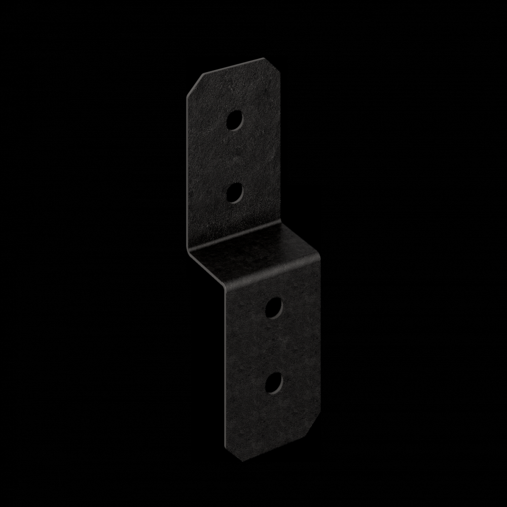 Outdoor Accents® Avant Collection™ 3 in. ZMAX®, Black Powder-Coated Deck Joist Tie for Rough 2x<span class=' ItemWarning' style='display:block;'>Item is usually in stock, but we&#39;ll be in touch if there&#39;s a problem<br /></span>