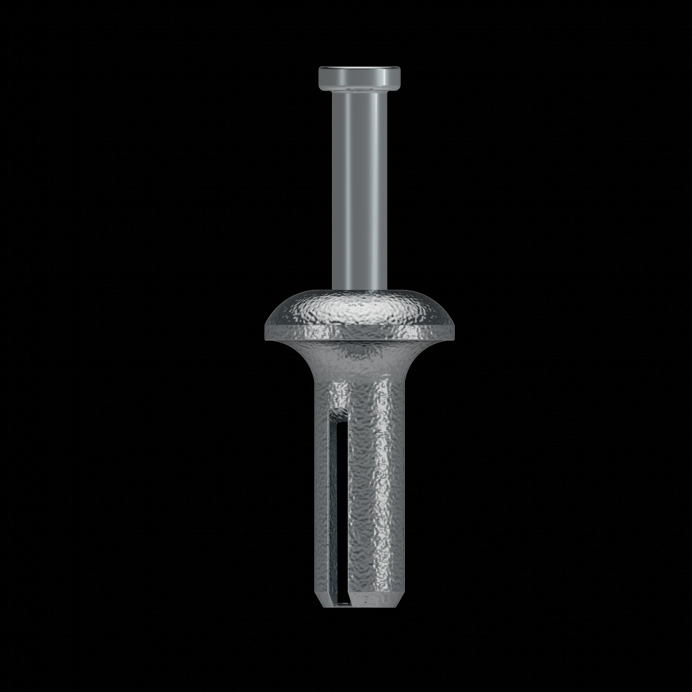 Zinc Nailon™ 1/4 in. x 3/4 in. Pin-Drive Anchor (100-Qty)<span class=' ItemWarning' style='display:block;'>Item is usually in stock, but we&#39;ll be in touch if there&#39;s a problem<br /></span>