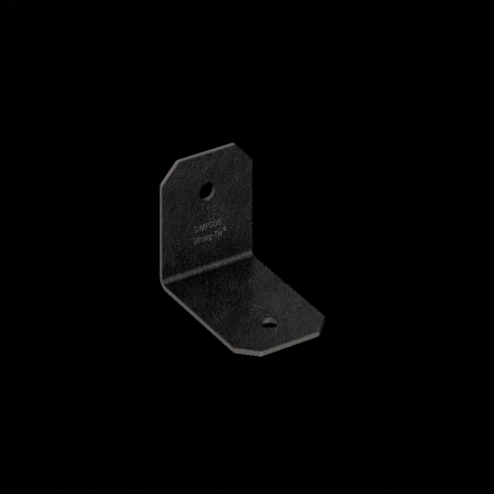 Outdoor Accents® Avant Collection™ ZMAX®, Black Powder-Coated 90° Angle for 2x<span class=' ItemWarning' style='display:block;'>Item is usually in stock, but we&#39;ll be in touch if there&#39;s a problem<br /></span>