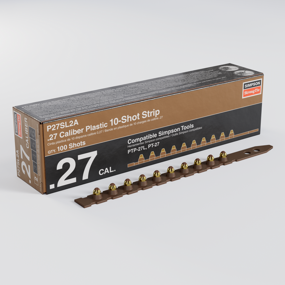 P27SL 0.27-Caliber Plastic, Imported 10-Shot Strip Load, Brown (100-Qty)<span class=' ItemWarning' style='display:block;'>Item is usually in stock, but we&#39;ll be in touch if there&#39;s a problem<br /></span>