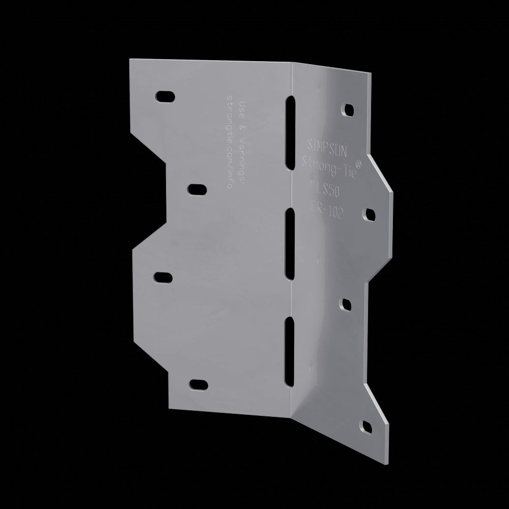 LS 4-7/8 in. 18-Gauge Stainless-Steel Adjustable L Angle<span class=' ItemWarning' style='display:block;'>Item is usually in stock, but we&#39;ll be in touch if there&#39;s a problem<br /></span>