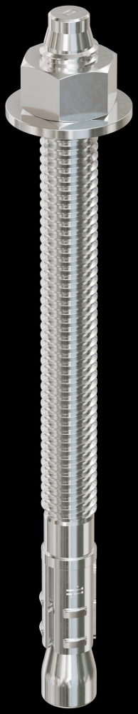 Strong-Bolt® 2 - 3/8 in. x 5 in. Type 304 Stainless-Steel Wedge Anchor (50-Qty)<span class=' ItemWarning' style='display:block;'>Item is usually in stock, but we&#39;ll be in touch if there&#39;s a problem<br /></span>