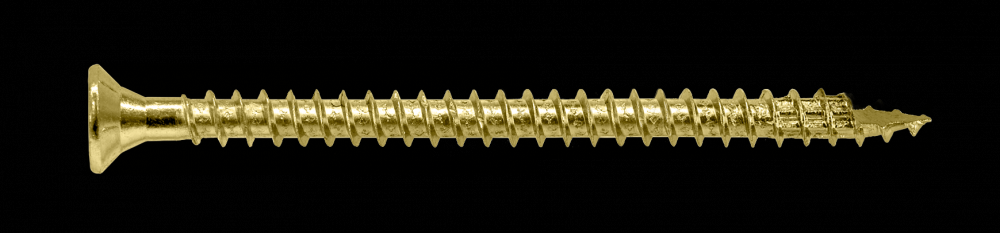 Strong-Drive® SDCF TIMBER-CF Screw - 0.315 in. x 4-3/4 in. T40, Yellow Zinc (250-Qty)<span class=' ItemWarning' style='display:block;'>Item is usually in stock, but we&#39;ll be in touch if there&#39;s a problem<br /></span>