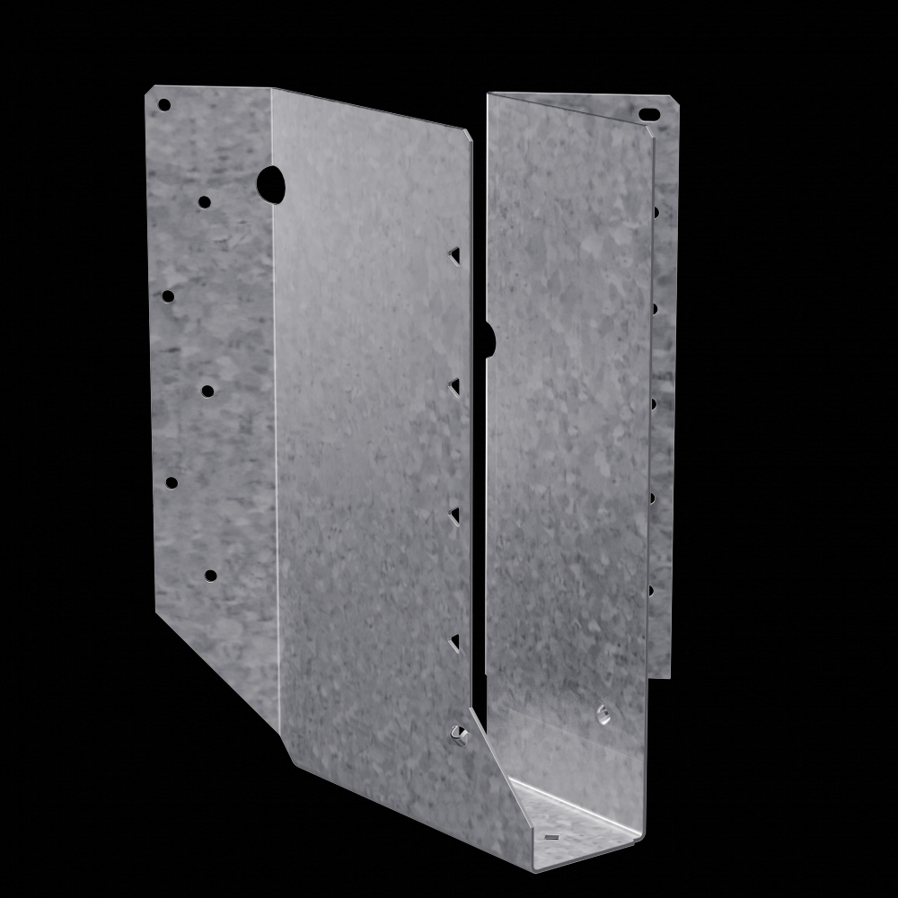 SUR Galvanized Joist Hanger for 1-3/4 in. x 9-1/4 to 9-1/2 in. Engineered Wood, Skewed Right<span class=' ItemWarning' style='display:block;'>Item is usually in stock, but we&#39;ll be in touch if there&#39;s a problem<br /></span>
