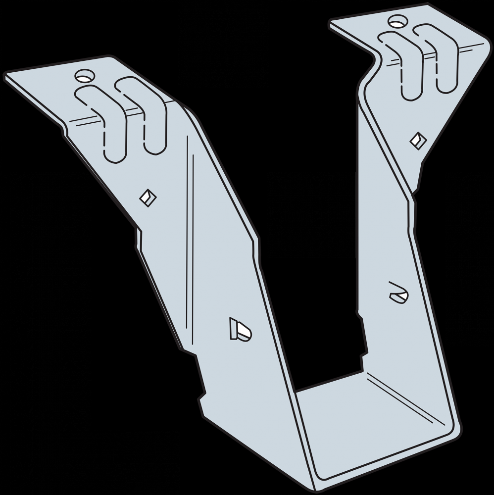 PF 18-Gauge Galvanized Post Frame Hanger for 2x4<span class=' ItemWarning' style='display:block;'>Item is usually in stock, but we&#39;ll be in touch if there&#39;s a problem<br /></span>