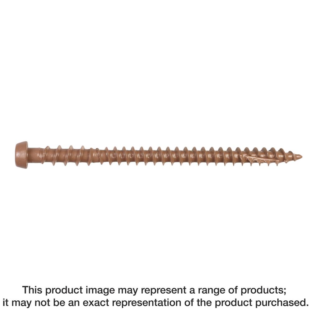 Deck-Drive™ DCU COMPOSITE Screw - #10 x 2-3/4 in. T20, Quik Guard®, Tan 01 (350-Qty)<span class=' ItemWarning' style='display:block;'>Item is usually in stock, but we&#39;ll be in touch if there&#39;s a problem<br /></span>