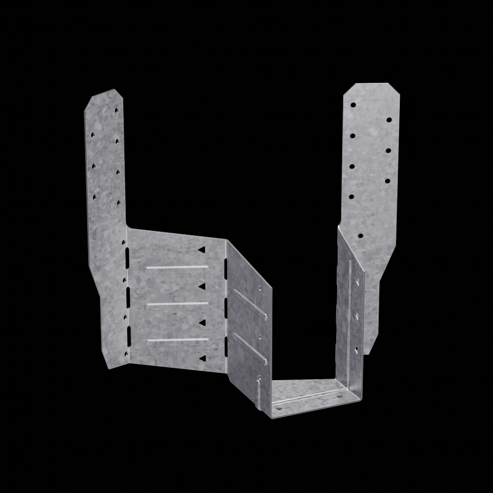 THASR Galvanized Adjustable Truss Hanger for Double 2x9, Skewed Right<span class=' ItemWarning' style='display:block;'>Item is usually in stock, but we&#39;ll be in touch if there&#39;s a problem<br /></span>