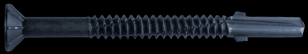 Strong-Drive® TF WOOD-TO-STEEL Screw - #14 x 3 in. T30, Black Phos. (1000-Qty)<span class=' ItemWarning' style='display:block;'>Item is usually in stock, but we&#39;ll be in touch if there&#39;s a problem<br /></span>