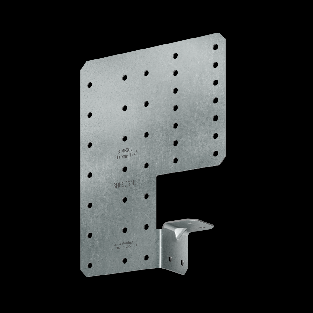 SHH 7-3/16 in. x 5-5/8 in. 54-mil Galvanized Steel Header Hanger (24-Qty)<span class=' ItemWarning' style='display:block;'>Item is usually in stock, but we&#39;ll be in touch if there&#39;s a problem<br /></span>