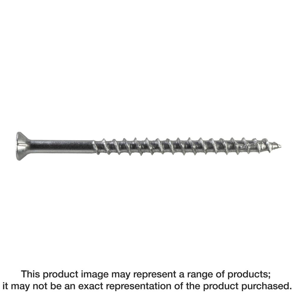 Deck-Drive™ DWP WOOD SS Screw - #10 x 3-1/2 in. T-25, Flat Head, Type 316 (1000-Qty)<span class=' ItemWarning' style='display:block;'>Item is usually in stock, but we&#39;ll be in touch if there&#39;s a problem<br /></span>