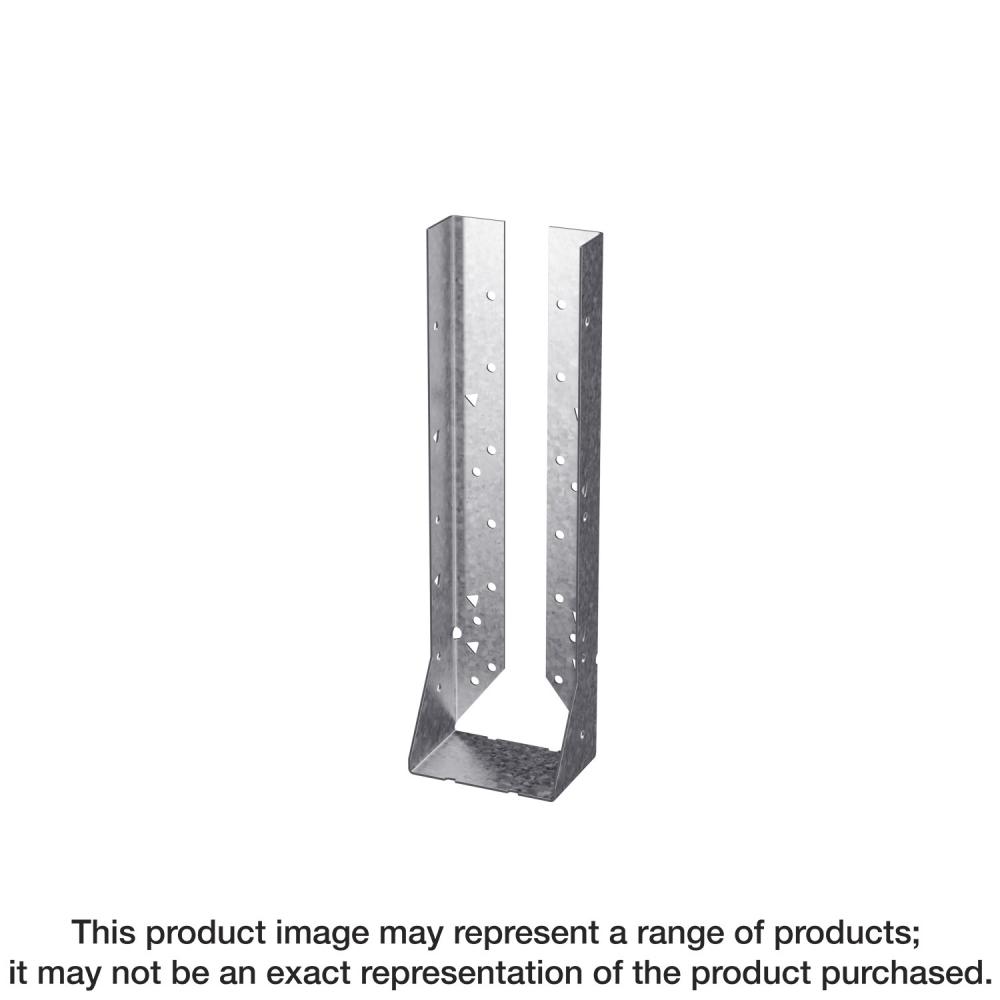 HUC Galvanized Face-Mount Concealed-Flange Joist Hanger for Double 4x14<span class=' ItemWarning' style='display:block;'>Item is usually in stock, but we&#39;ll be in touch if there&#39;s a problem<br /></span>
